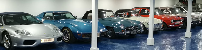 Classic Car Storage in Kent and East Sussex